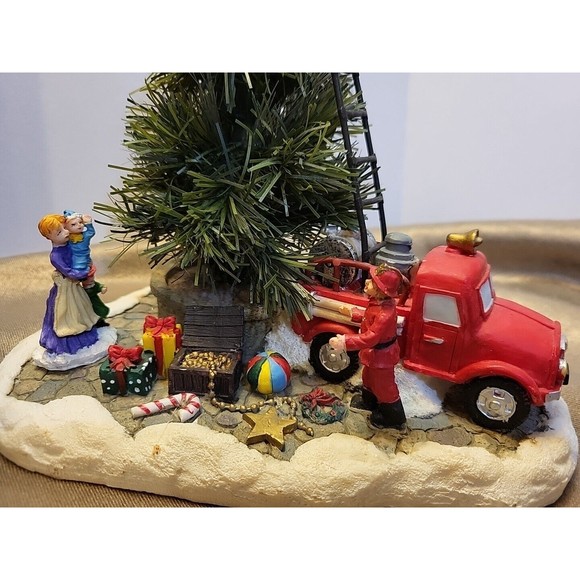 Victorian Village Collectibles 2000 Edition Light-up Fiber-Optic FLAW NO LIGHT - Picture 3 of 7